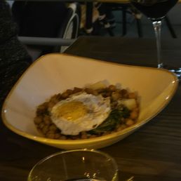 Chick pea dish Chick pea dish