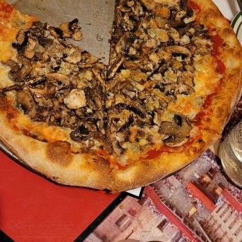 The Boot Pizzeria - Sausage & mushroom pizza - Pizza Near Me - Huntsville, Alabama The Boot Pizzeria - Sausage & mushroom pizza - Pizza Near Me - Huntsville, Alabama