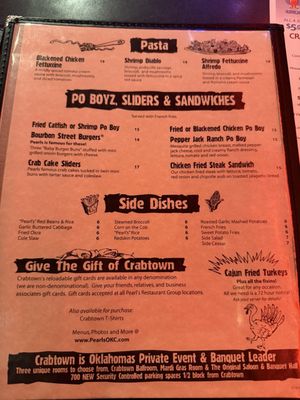 Menu photo 4 Crabtown Oklahoma City, OK