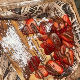 Strawberry Nutella Crepe