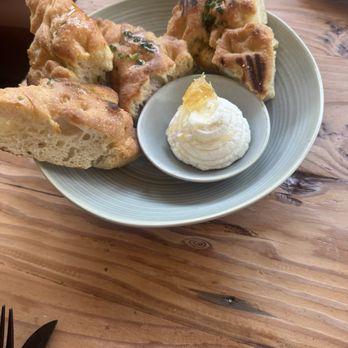 Neighbors & Friends - Whipped ricotta and focaccia - Italian Near Me - South Pasadena, California