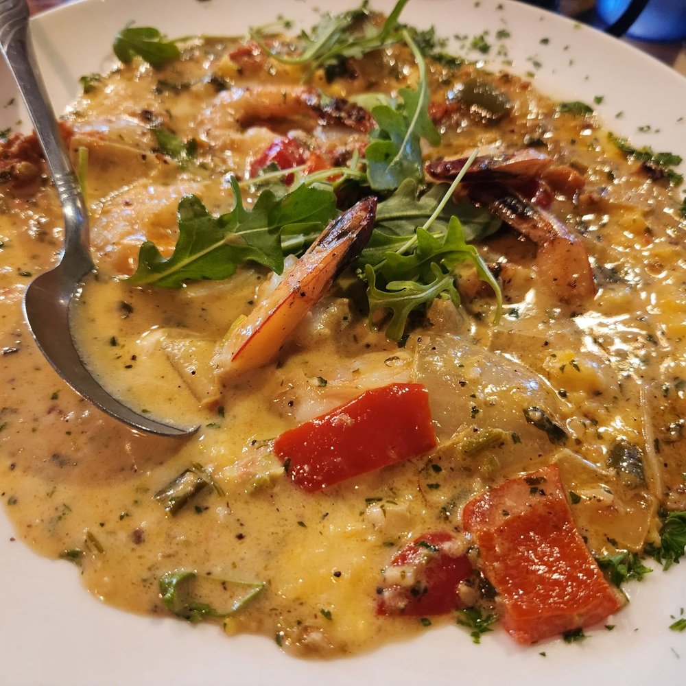 Backwater - Shrimp n grits - Breakfast & Brunch Near Me - Melbourne, Florida Backwater - Shrimp n grits - Breakfast & Brunch Near Me - Melbourne, Florida