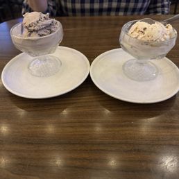 Mint & Butterfinger ice cream