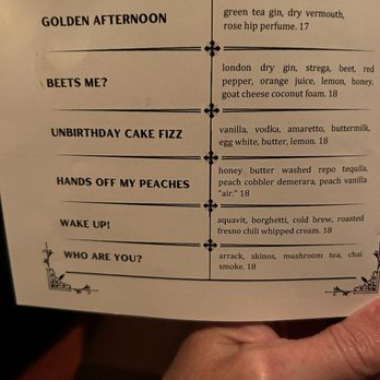 Apothecary - Menu - Cocktail Bars Near Me - Dallas, Texas Apothecary - Menu - Cocktail Bars Near Me - Dallas, Texas