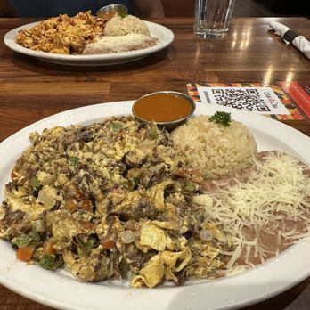 Cafe De Olla - Machaca con Huevos rice and beans. - American Near Me - Monrovia, California Cafe De Olla - Machaca con Huevos rice and beans. - American Near Me - Monrovia, California