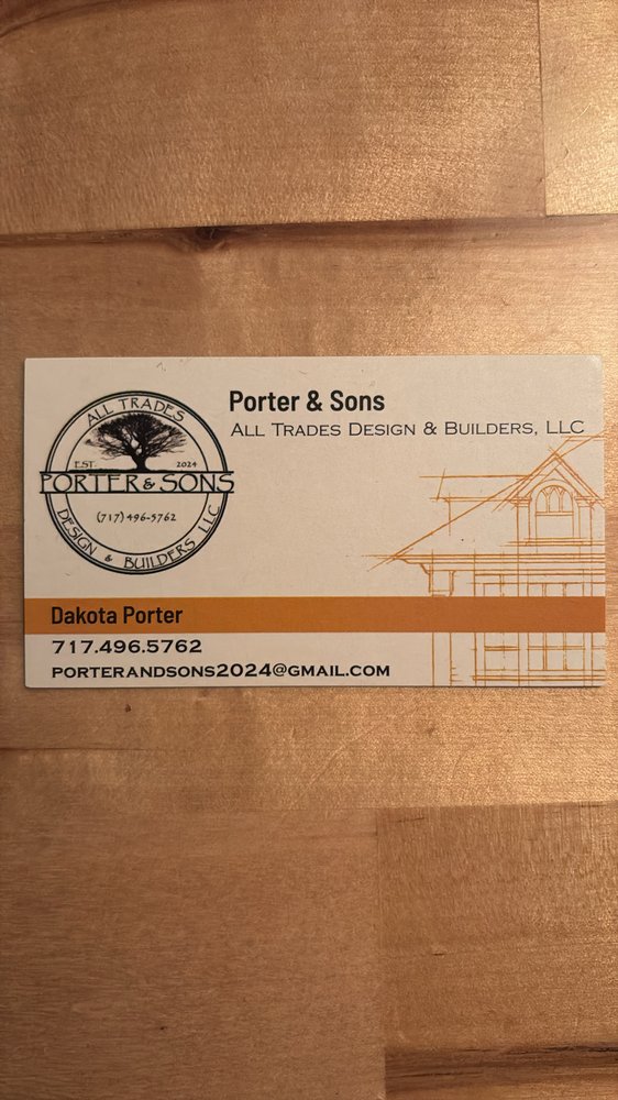 Slide of Porter & Sons All Trades Design & Builders