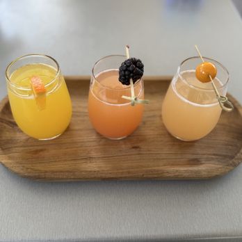 Maple Street Eatery - Mimosa flight....delish!! - Bars Near Me - Livermore, California