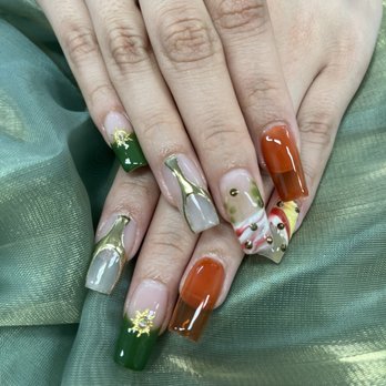 Sun Nail - Gel X set done by Eric - Nail Salons Near Me - Pasadena, California