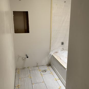 JC Plumbing Green - Bathroom remodel with bathtub and tile set - Plumbing Near Me - La Mesa, California