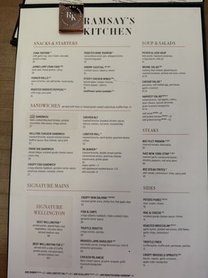 Menu photo 7 Ramsay's Kitchen Oklahoma City, OK