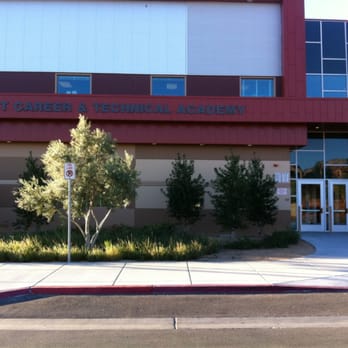 West Career & Technical Academy - The main entrance off Charleston Boulevard. - Middle Schools & High Schools Near Me - Las Vegas, Nevada