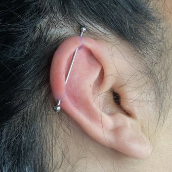 101 Piercing - Industrial piercing - Piercing Near Me - Encinitas, California