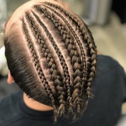 Seasoned Trends Studio - Men's French braids
