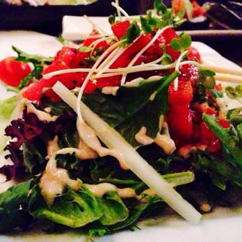 Awesome Sushi - Spicy tuna salad...just add some lemon and enjoy! - Japanese Near Me - Long Beach, California