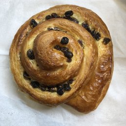 Fluffy raisin croissants are amazing !!