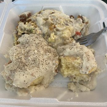 Cahoots Corner Cafe - These are my leftovers: Country Scramble and I subbed the toast for Biscuits and Gravy. - Breakfast & Brunch Near Me - Oakdale, California Cahoots Corner Cafe - These are my leftovers: Country Scramble and I subbed the toast for Biscuits and Gravy. - Breakfast & Brunch Near Me - Oakdale, California