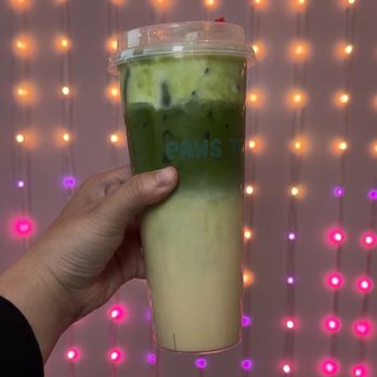 Paws Tea - matcha milk tea - Bubble Tea Near Me - Fountain Valley, California Paws Tea - matcha milk tea - Bubble Tea Near Me - Fountain Valley, California