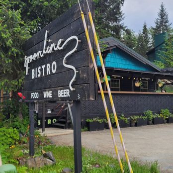 Spoonline Bistro - Outside - Wine Bars Near Me - Girdwood, Alaska