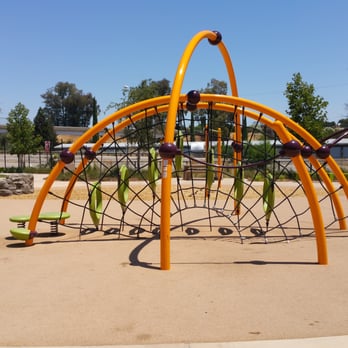 Uptown Family Park - a wild climbing web - Parks Near Me - Paso Robles, California