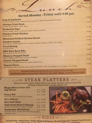 Menu photo 5 Saltgrass Steak House Mesquite, TX Menu photo 5 Saltgrass Steak House Mesquite, TX