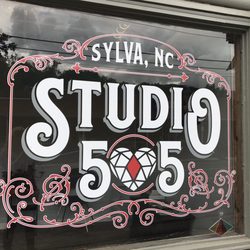 Studio 505 - Outside signage