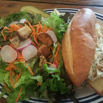Fish - Crab roll with salad - Seafood Near Me - Sausalito, California