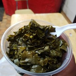 McDonald's Barbeque - Savory collard greens
