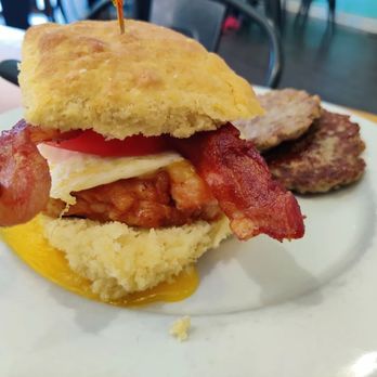Mama's Boy at the Falls - The Farm Chicken Biscuit - Breakfast & Brunch Near Me - Athens, Georgia Mama's Boy at the Falls - The Farm Chicken Biscuit - Breakfast & Brunch Near Me - Athens, Georgia