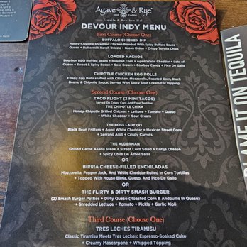 Agave & Rye - Indianapolis - Devour Summerfest 2025 menu - $27/ person for 3 courses - New American Near Me - Indianapolis, Indiana Agave & Rye - Indianapolis - Devour Summerfest 2025 menu - $27/ person for 3 courses - New American Near Me - Indianapolis, Indiana