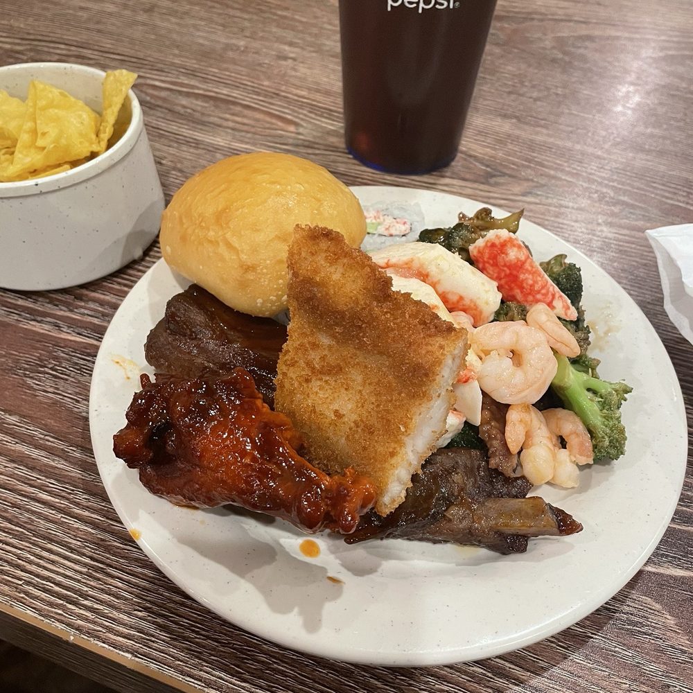 Asian Buffet - Fish, chicken, Rib , Broccoli and Beef, Shrimp, Shusi - Buffets Near Me - Richardson, Texas Asian Buffet - Fish, chicken, Rib , Broccoli and Beef, Shrimp, Shusi - Buffets Near Me - Richardson, Texas