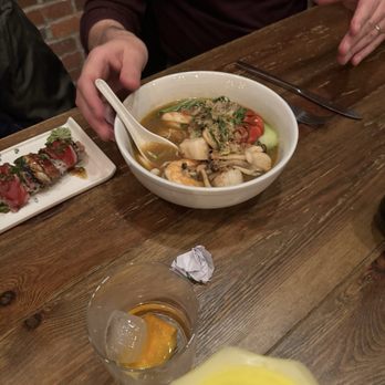 Go Fish - Seafood Ramen, very good but pricey - Seafood Near Me - Sinking Spring, Pennsylvania