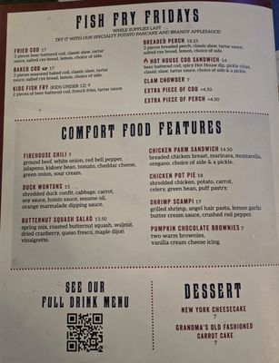 Menu photo 4 Hot House Tavern Menomonee Falls, WI