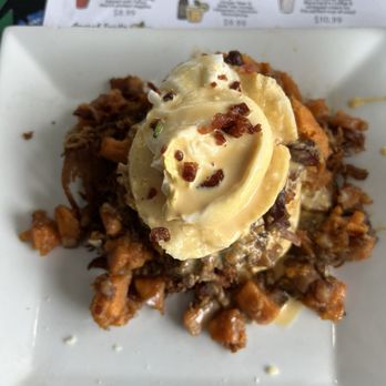 The Fancy Biscuit - The BBQ Benny with Sweet Potato Hash - Breakfast & Brunch Near Me - Richmond, Virginia The Fancy Biscuit - The BBQ Benny with Sweet Potato Hash - Breakfast & Brunch Near Me - Richmond, Virginia