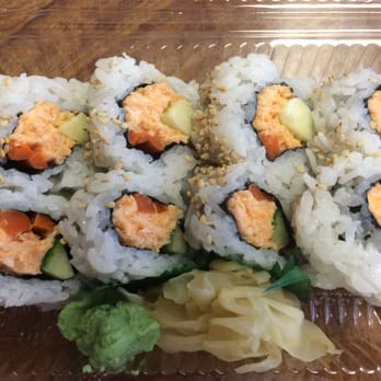 Sushi Island - Cooked Salmon Roll - Sushi Bars Near Me - Gardena, California