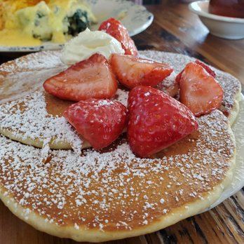 The Birch Door Cafe - Strawberry Pancakes - Breakfast & Brunch Near Me - Bellingham, Washington The Birch Door Cafe - Strawberry Pancakes - Breakfast & Brunch Near Me - Bellingham, Washington