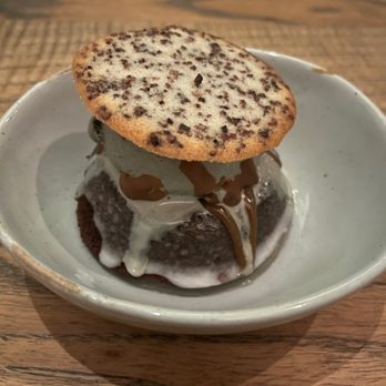 Trestle - Chocolate Doughnut Sundae - New American Near Me - San Francisco, California Trestle - Chocolate Doughnut Sundae - New American Near Me - San Francisco, California