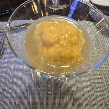 Bimini Steakhouse - Mange sorbet with Prosecco - Steakhouses Near Me - Reno, Nevada