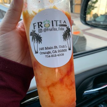Fruitea Boba - Mango Chamoy slushie - Caterers Near Me - Orange, California Fruitea Boba - Mango Chamoy slushie - Caterers Near Me - Orange, California