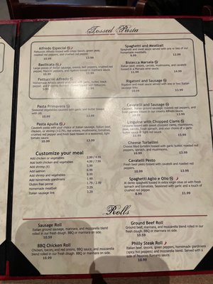 Menu photo 1 Salvatoris Authentic Italian Eatery -  Fort Wayne Fort Wayne, IN