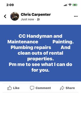 CC Handyman and Maintenance