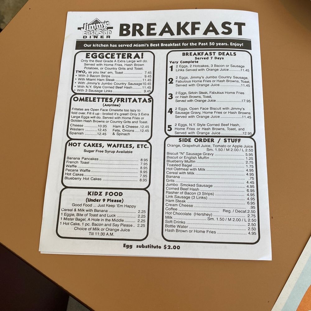 Jimmy's Diner - Diners Near Me - Miami, Florida Jimmy's Diner - Diners Near Me - Miami, Florida