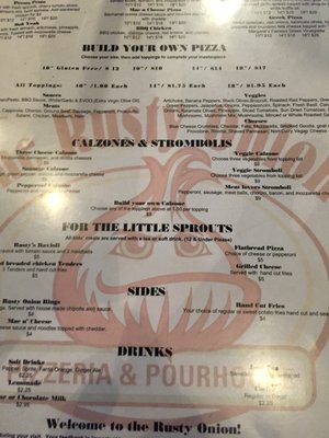Menu photo 8 The Rusty Onion Charlotte, NC