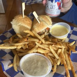 The Bull Pen Sports Bar and Grill - The Triple Play Chicken Sandwich