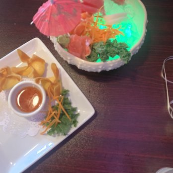Andaman Asian Bistro - Crab Rangoon & Sashimi Appetizer - Sushi Bars Near Me - St. Augustine, Florida Andaman Asian Bistro - Crab Rangoon & Sashimi Appetizer - Sushi Bars Near Me - St. Augustine, Florida