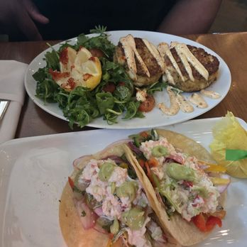 Jonathan's The Rub at Memorial Green - Lobster tacos & Maryland style crab cakes - New American Near Me - Houston, Texas Jonathan's The Rub at Memorial Green - Lobster tacos & Maryland style crab cakes - New American Near Me - Houston, Texas