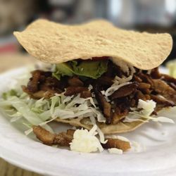 Don Pepe Taqueria - Pastor tostada for under $8