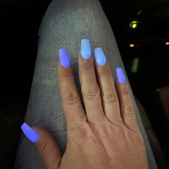 First Lady Nails - Acrylic is glow in the dark and even more amazing in person, if that's even possible! - Nail Salons Near Me - Louisville, Kentucky First Lady Nails - Acrylic is glow in the dark and even more amazing in person, if that's even possible! - Nail Salons Near Me - Louisville, Kentucky