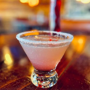 Growler's Taphouse - a pink cocktail in a glass - Sports Bars Near Me - Tucson, Arizona Growler's Taphouse - a pink cocktail in a glass - Sports Bars Near Me - Tucson, Arizona