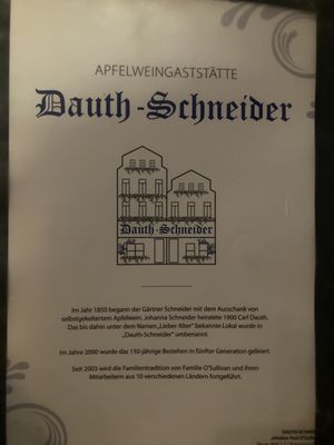 Apfelweinwirtschaft Dauth-Schneider by null