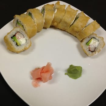 Chen's Garden - Cheese Crab Meat Tempura Roll - Chinese Near Me - Spencer, Iowa Chen's Garden - Cheese Crab Meat Tempura Roll - Chinese Near Me - Spencer, Iowa